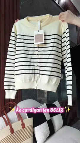 #aolen #aokhoaclen #deliz #cardigan 