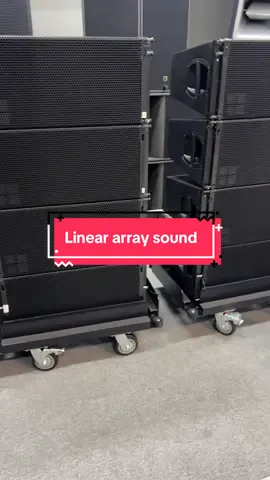 Linear array audio equipment#martin #nexoknights #Made #foryou 