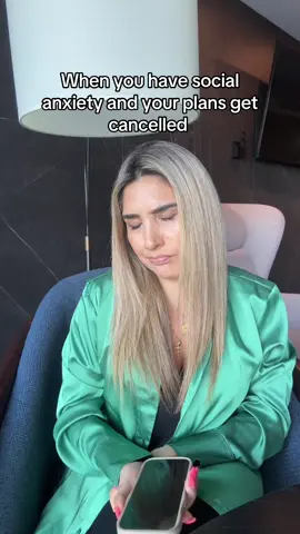 Do you struggle with social anxiety.  Cancelled plans might give you temporary relief - but remember the only way over anxiety is through it. If you faced your anxiety this week - I’m proud of you. #anxiety #anxietyrelief #anxietydisorder #socialanxiety 