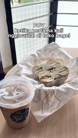 ternyata bagel seenak itu😃🥯
