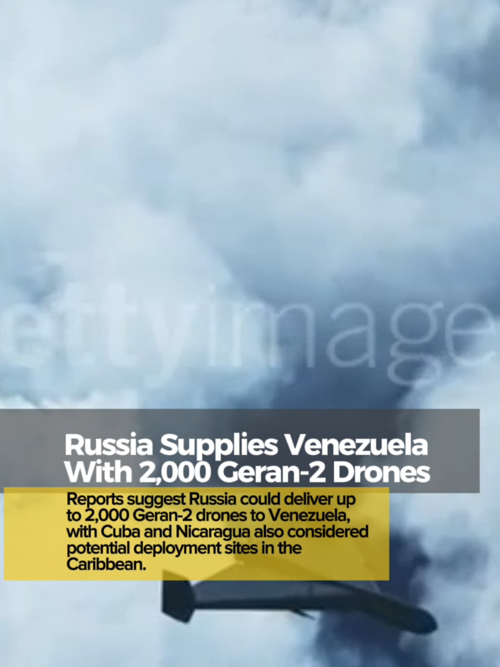 27AUG2025 • Russia may supply drones to Venezuela, Cuba, and Nicaragua. #Venezuela