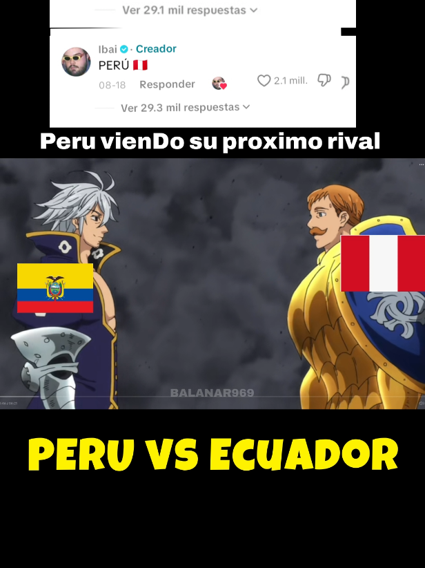#ibaillanos  #perú  #ecuador  #anime  #gastronomia   