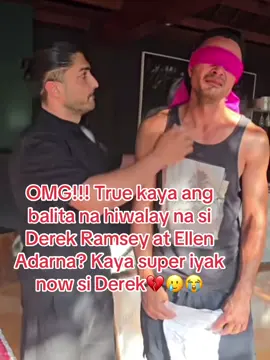 Just In, maugong ang balita hiwala na si Ellen Adarna at Derek Ramsey kaya ganon nalang ang iyak ni Derek #derekellenbreakup 