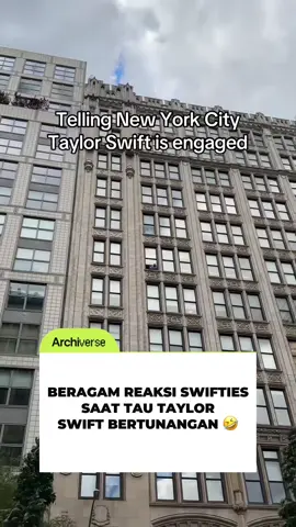 Reaksi swifties bertebaran di media sosial saat mengetahui Taylor Swift resmi bertunangan dengan Travis Kelce. Kamu tim kaget atau biasa aja nih?🤣 #archiverse #taylorswift 