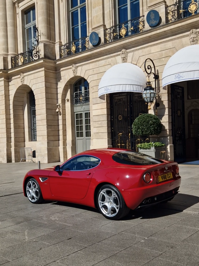 Alfa Romeo 8C ❤️ #alfaromeo #8ccompetizione #carspotting #paris #fyp 