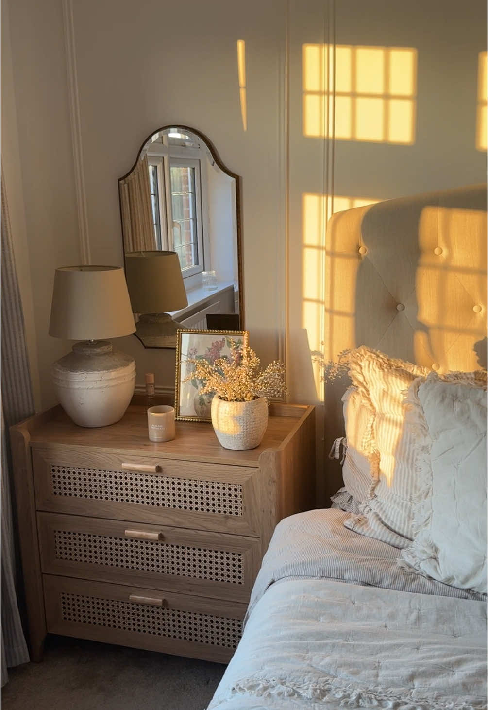 Romantic Home Decor  Neutral bedroom home inspo #creatorsearchinsights #Home #homedecor #cozy #cozyathome #homeinspo #bedroom #bedroominspo #bedroomdecor #newbuild #foryou #fyp 