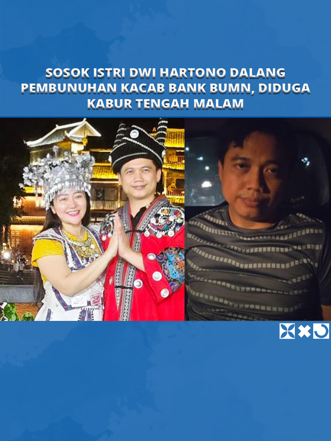 Sosok Andreana Wulandari, Istri Dalang Pembunuhan Ilham Pradipta, Diduga Telah Kabur di Tengah Malam Berikut sosok Andreana Wulandari, istri dari Dwi Hartono, pengusaha yang kini menjadi tersangka utama dalam kasus penculikan dan pembunuhan Kepala Cabang Bank BUMN Ilham Pradipta. Andreana Wulandari diketahui kerap mendampingi suami secara aktif dalam dunia bisnis. Ia terlihat kerap muncul dalam berbagai unggahan media sosial Dwi Hartono, dengan menampilkan gaya hidup mewah. #dwihartono #pelaku #pembunuhan #kacabbumn #bumn #dalang #penculikan #tribunnewssultra Program: Tribun Update Video Editor: Wa Ode Ria Ika Hasana Sumber: Ig/klanhartono Uploader: