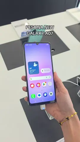 ada yang baru nih🥰 #galaxya07 #samsunga07 