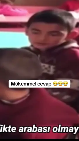 Mükemmel cevap😂😂