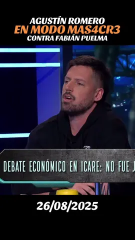 AGUSTÍN ROMERO EN MODO MAS4CR3 CONTRA FABIAN PUELMA.