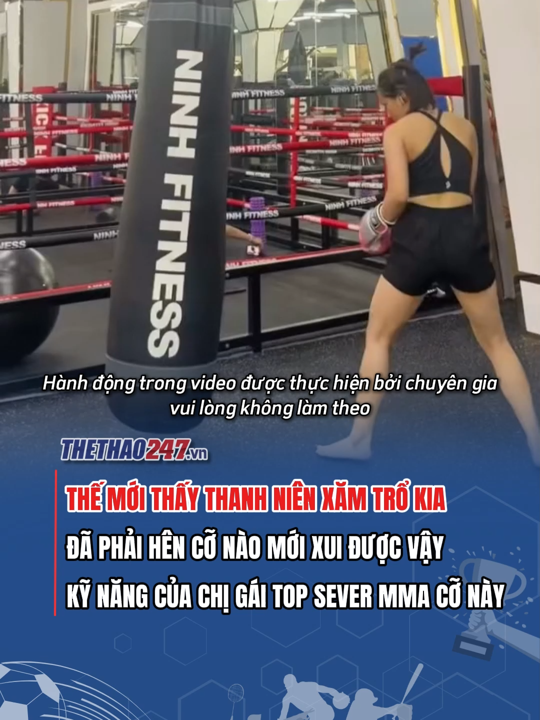 Xem mới thấy chị còn chưa thi triển hết kỹ năng nhé 🤜🤛 #tintuc #mma #skills #SportsOnTikTok #thethao247