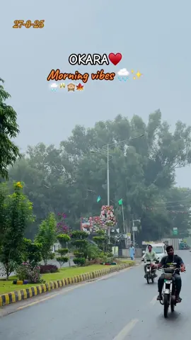 Rainy morning vibes in Okara 🍁🌧️🙈🥂#okaracity #lovefromokara #viewsproblem😭 #foryoupage #foryou 
