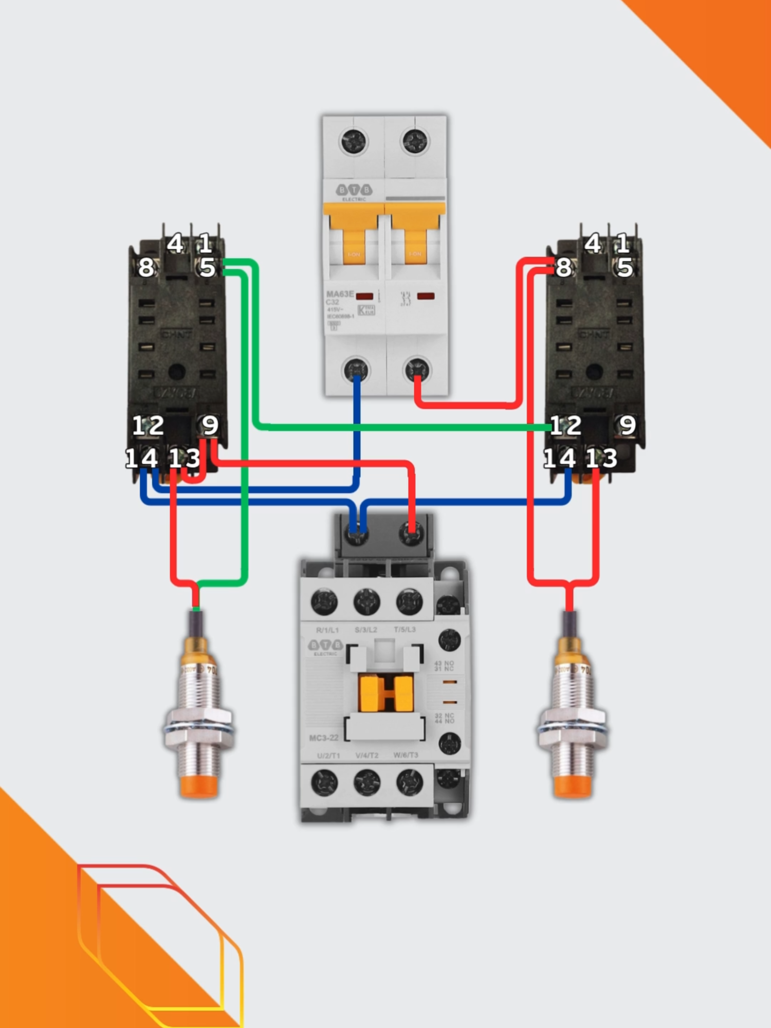 Mạch điều khiển băng tải  tự động - ETINCO #hoikysudien #etinco #btb #btbelectric #thietbidien #diencongnghiep #diendandung #meovat #LearnOnTikTok