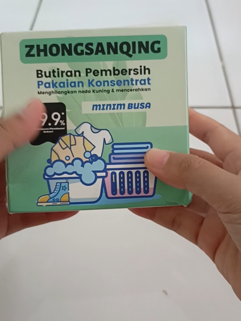 #zhongsanqing #penghilangnoda #pembersihpakaian #fyp #xybca 