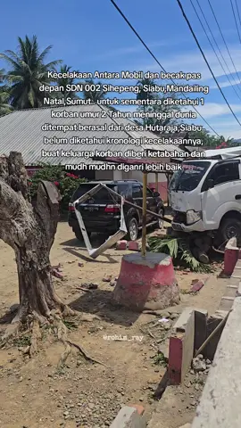 kejadian hari ini tgl 27 Agustus 2025 pas anak SDN lagi belajar diruangan #sihepeng #kecelakaan #musibah #mandailingnatal #rohimray 