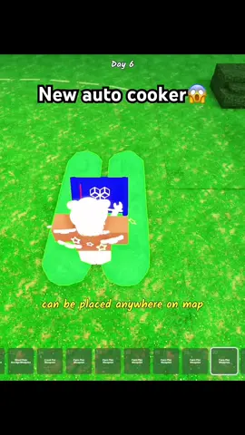 New Auto Cooker in 99 nights in the forest #roblox #99nightintheforest #99nights