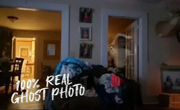 Stacy M shared this Creepy Photo of an image of inside there Family Home! Over the Years the Family had Experience inexplicable event but never captured or recorded any thing on camera, Until Now!  #Paranormal #Creepy #Scary #ghosts #Haunted 
