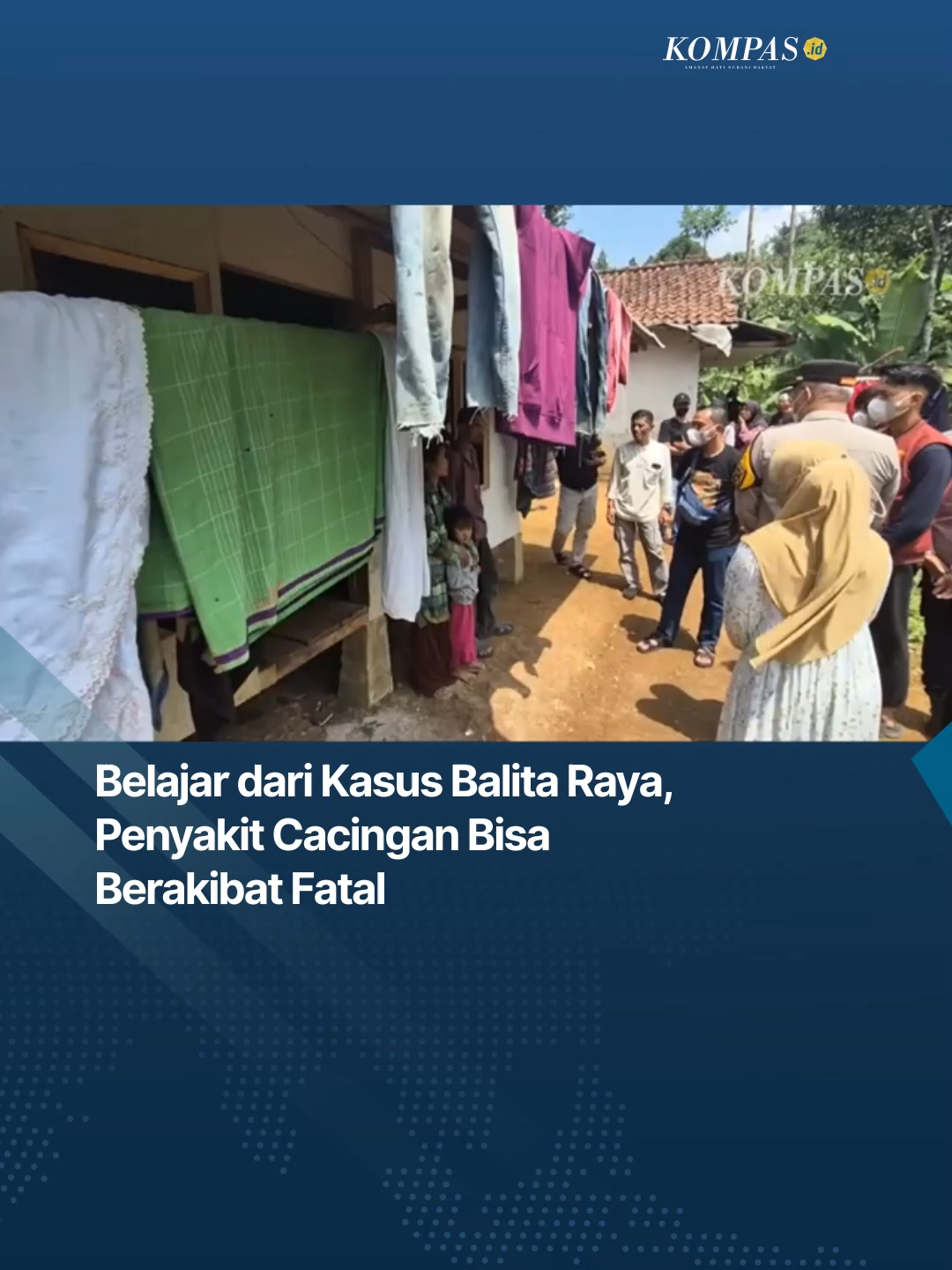 Penyakit cacingan erat kaitannya dengan kemiskinan, seperti yang dialami Raya dan keluarganya. #Tiktokberita #cacingan