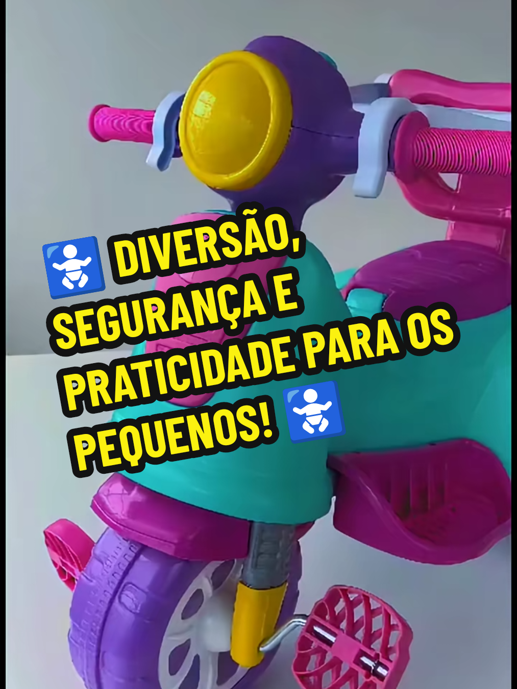 *🚼 DIVERSÃO, SEGURANÇA E PRATICIDADE PARA OS PEQUENOS! 🚼* 🚲 *Triciclo Infantil 4 em 1 – Maral Brinquedos*   ✨ Serve como andador, carrinho de passeio e triciclo   🔊 Com buzina, pedal e haste para os pais controlarem com facilidade! ✅ Estimula coordenação e autonomia   🛡️ Seguro, resistente e super divertido!   💵 Apenas *R$229,90*   🎁 *Presente ideal para surpreender a criançada!* Garanta já antes que acabe!   👉 Compre na Shopee: https://s.shopee.com.br/1BCTiwvY0J #TricicloInfantil #BrinquedoEducativo #PresenteInfantil #CarrinhoDePasseio #MaralBrinquedos 