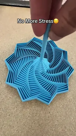 No more stress 😌 get rid of those moments of stress & anxiety with this 3D printed fidget star! 