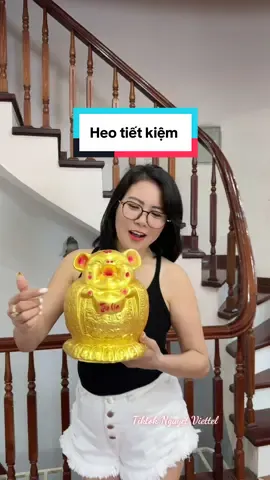 Heo đất tiết kiệm #nguyetviettel #tiktokshop #heodat #heodattietkiem 