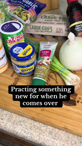 Cooking with INTENTION!  . . . #CookingWithLove #BetterThanTakeout #BoomBoomShrimp #FoodTok #cookingtiktok #DateNightIn #PracticeMakesPerfect #SomebodyDaddyHungry #grownandsexyvibes #fyp