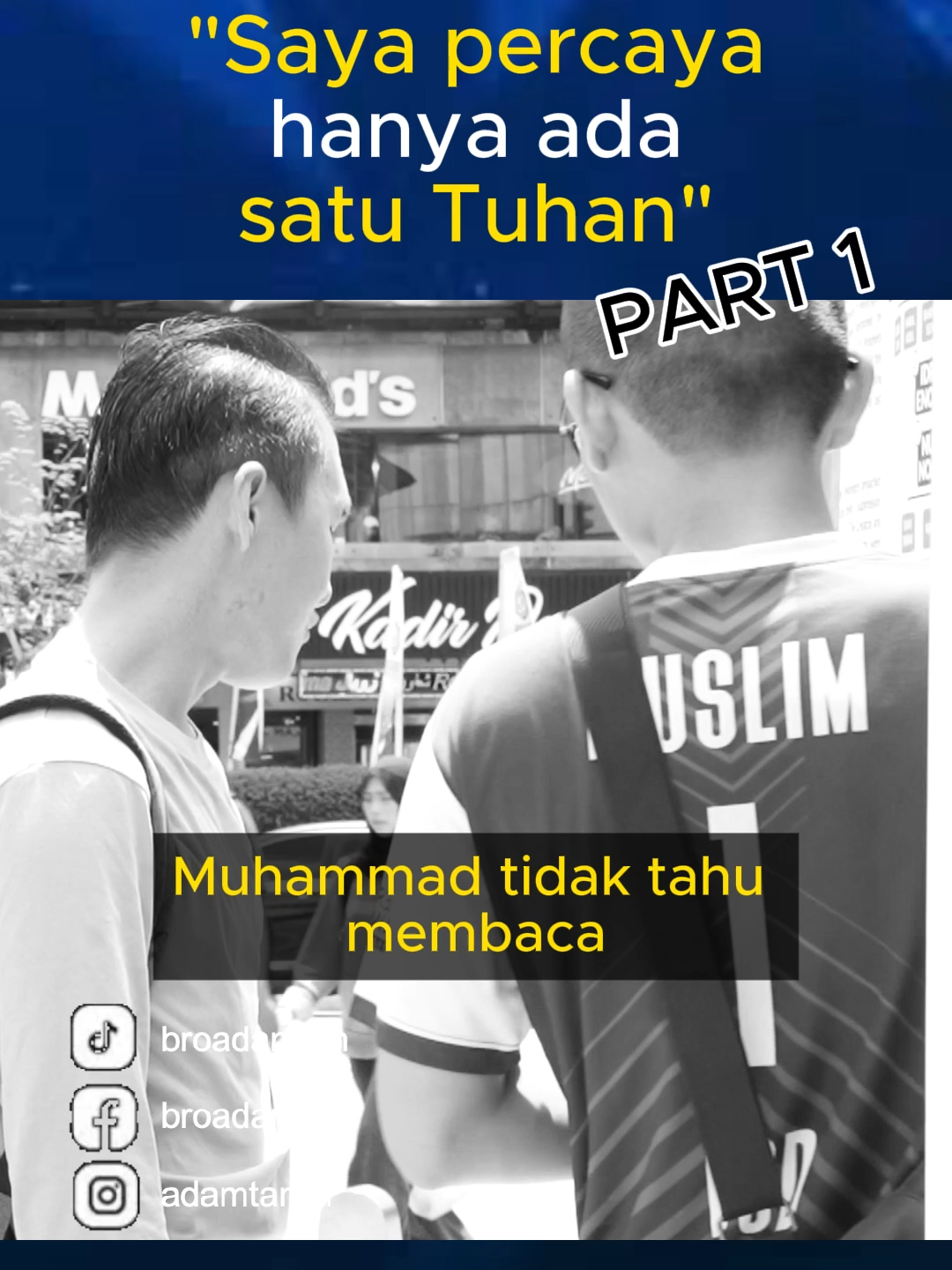 Lelaki Cina yang percaya hanya ada satu Tuhan - Part 1/6