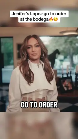 Jenifer's Lopez go to order at the bodega! #fyppppppppppppppppppppppp #treanding #trendingvideo #fypage 