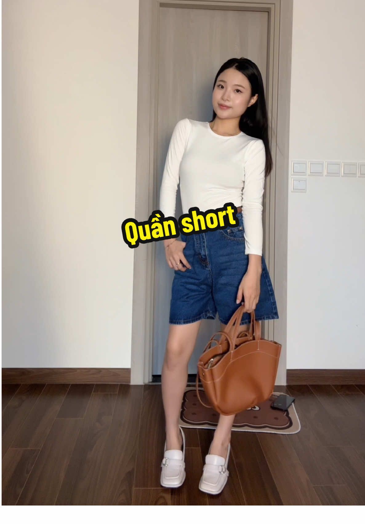Ê được nha, trông rất mới người lun đó 😘😘  #quanshort #burmudashorts #thoitrangnu #phoidoxinh #quannu 