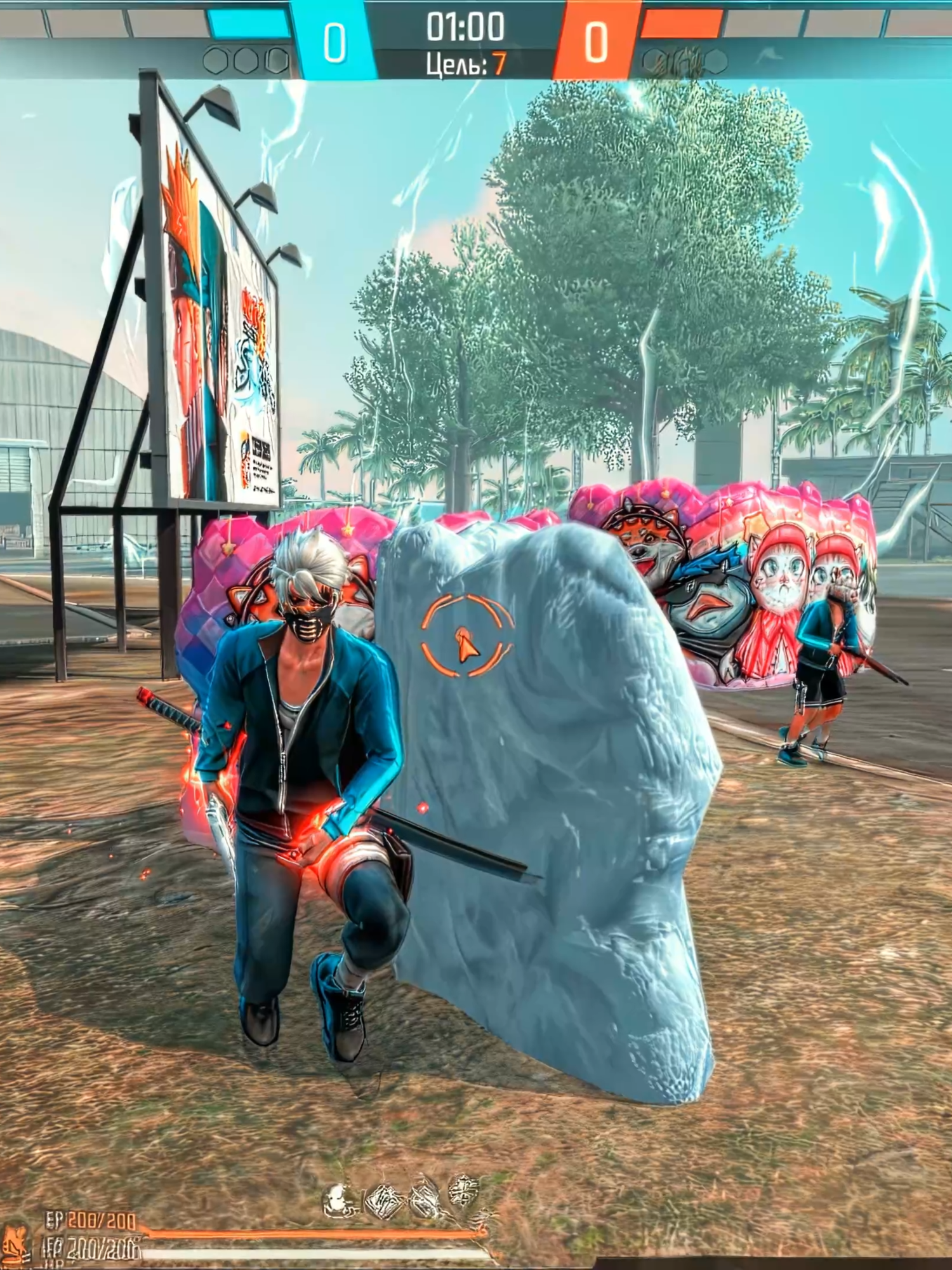 Rockstarrr #bones #freefire #freefire_lover #120fps