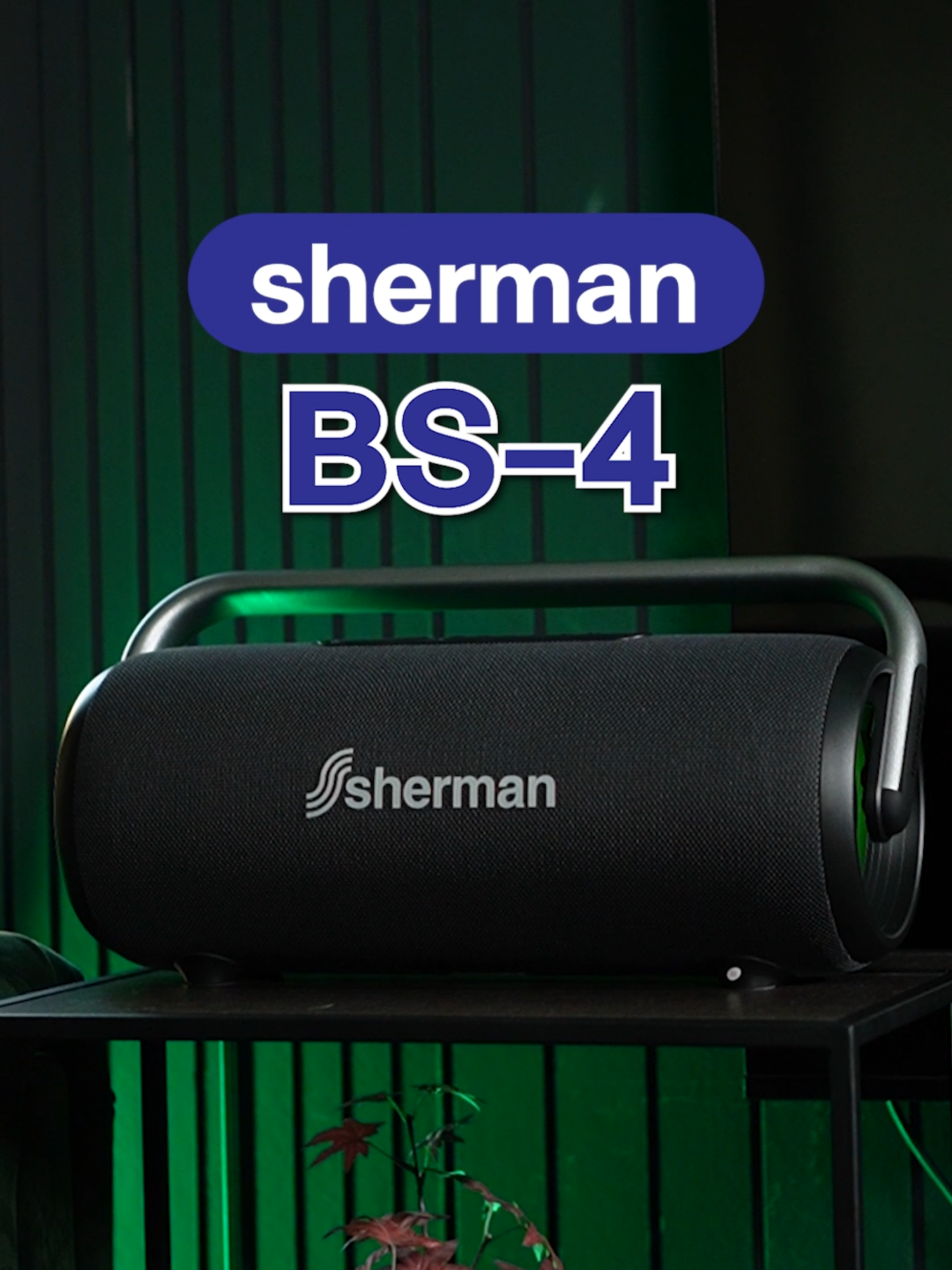 5 นิ้ว 2 ดอกลำโพง กำลังขับ 110W ขับเคลื่อนไปตามเสียงเพลงกับ BS-4 จาก SHERMAN 🔊 #SHERMAN #ShermanThailand #Shermanแบรนด์คนไทย #ลําโพงบลูทูธ #ลําโพง #เครื่องเสียง #ไมโครโฟน