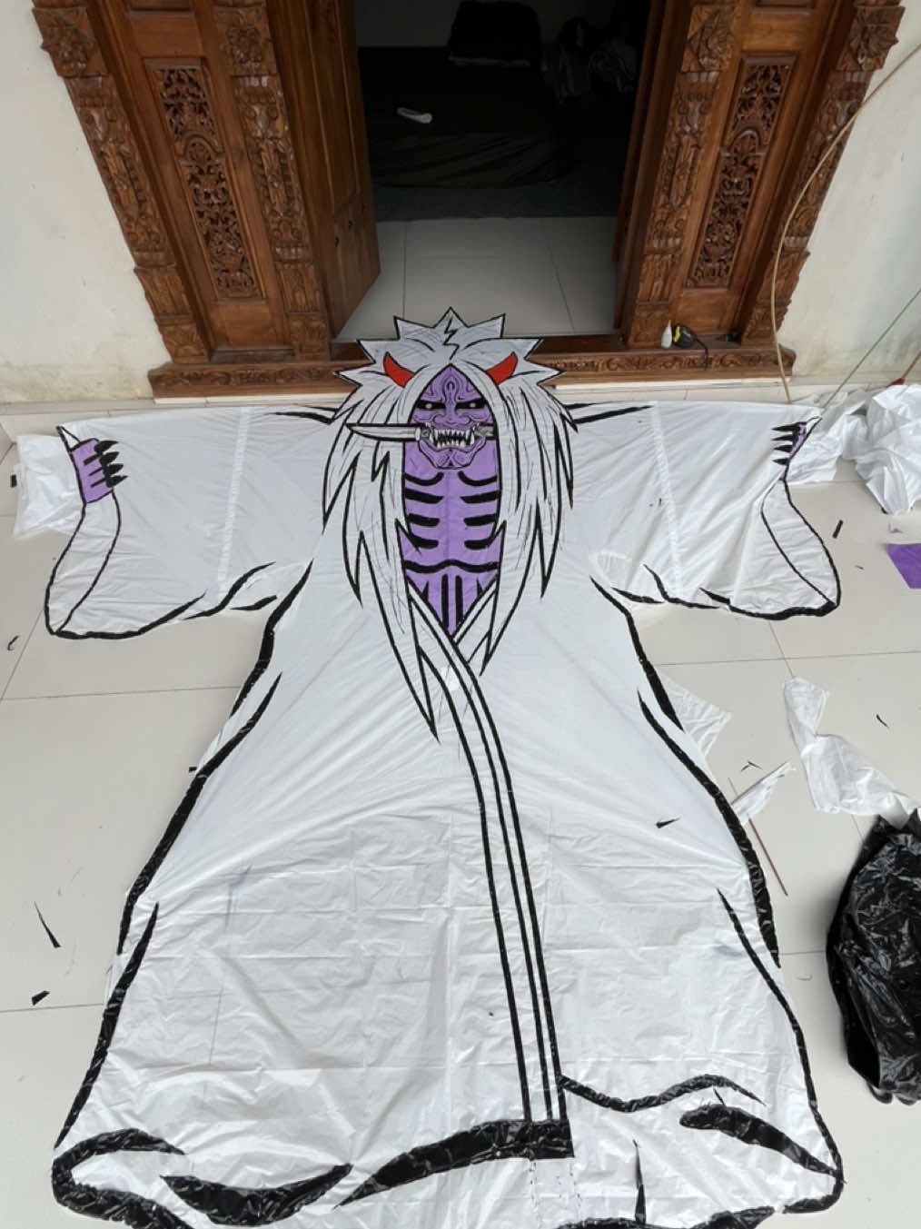 Membalas @cink. Shiki Fujin mengudara  #narutoshippuden #narutouzumaki #minatonamikaze #shikifujin #Shinigami #musimlayangan #musimlayangan2025 #kyubi #layanganbali 