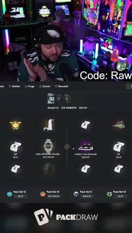 Still W 🤯 Can’t believe the luck tonight! 😭 Follow 4️⃣🦚
