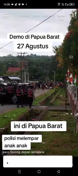 Papua Barat juga ikut demo #Demo27agustusdipapuabarat#anakbangsa #papua #mahasiswa #DPR 