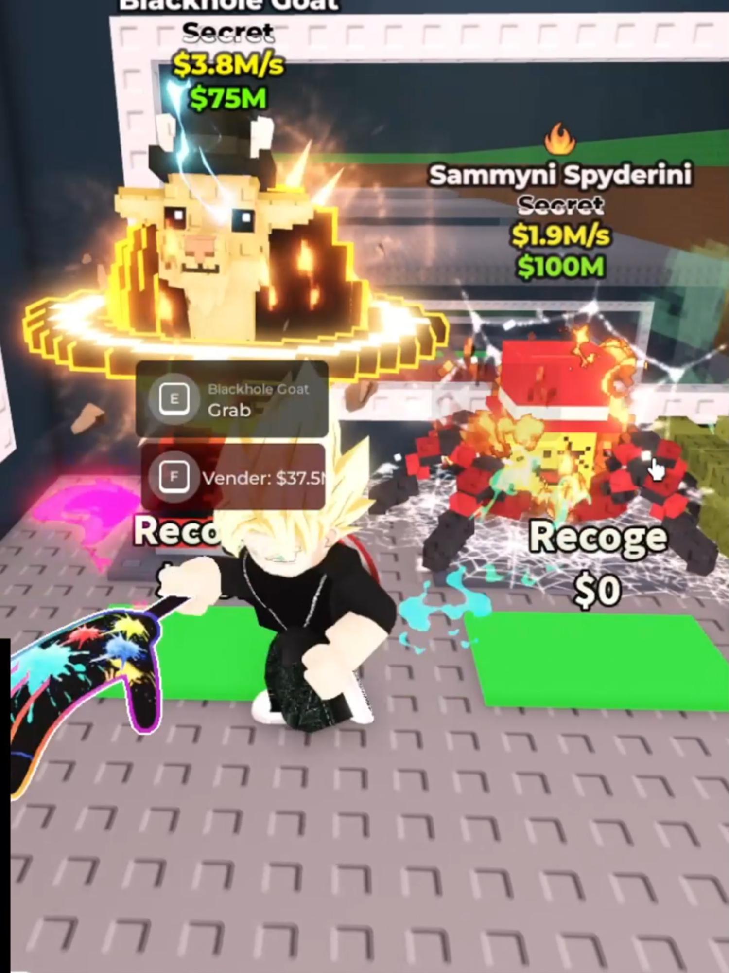 ROBLOX BRAINROTS REGALANDO EN MI 💚CANAL DE KICK: ELCAPIJEAN💚, ESTARE SORTEANDO ESTEN ATENTOS... #kickperu💚 #robloxtiktok #robloxgames #teamsammy #tralalerotralala #sammy