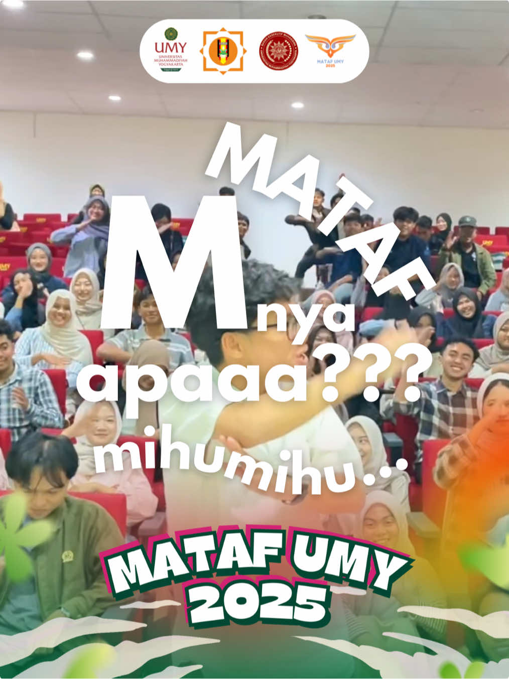 ✨ SEMANGAT MATAF UMY 2025!!! ✨ Sampai ketemu di kampus yaa 👋🏻 Siap-siap bareng-bareng kita teriak: MIHU MIHUUUUUU 🔥🎉🦉 #fyp #timmihumihu #MATAFUMY #umyeah #mabaumy2025 