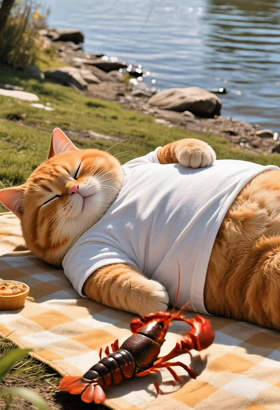 #orangecat #funnyvideos #funnycat #aivideos #fypシ 