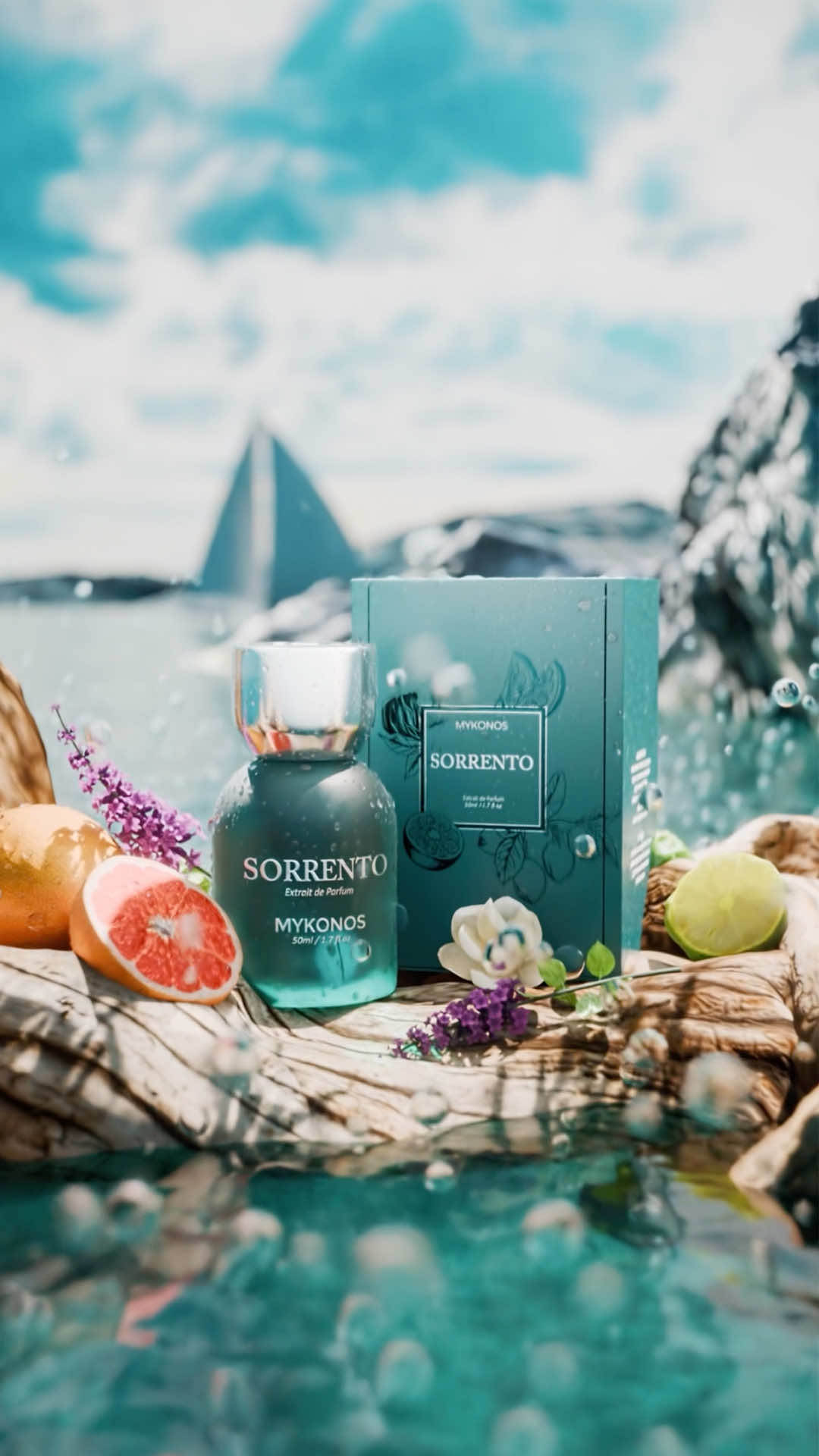 You asked, we made it happen! ✨ Introducing Sorrento Extrait de Parfum  fizzy grapefruit freshness, clean, and mass pleasing, now  in a 50ml bottle. 🚀 Grand Launch: Sorrento 50ml 🗓 30.08.2025 ⏰ 12:00 WIB #mykonosperfume #sorrento 
