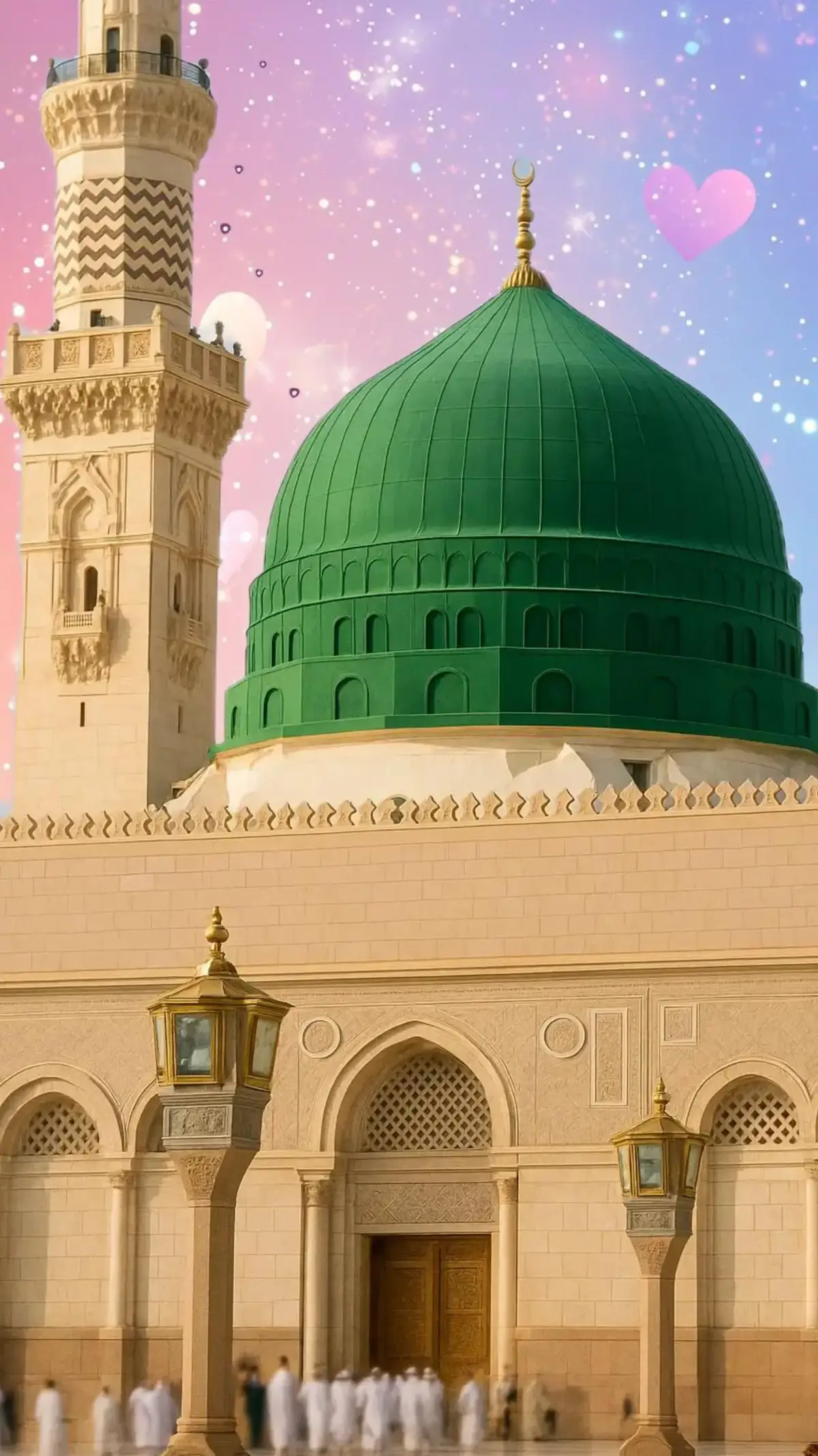 madinah munawra Madinah, the City of the Prophet, shines bright A beacon of faith, where Islam's history takes flight The Masjid an-Nabawi, a mosque of grandeur and might Where the Prophet Muhammad's tomb is a sacred sight The city's streets are lined with date palms, green and tall A trangquil oasis, where faith and peace enthrall| Madinah's rich history and heritage are palpable and realMadinah's rich history and heritage are palpable and real A place where Muslims from all Over the World come to feel The city's warm hospitality and welcoming smile Make it a place of pilgrimage, worth traveling a long while #plztiktokteamdontunderviewmyvideos  #foryoupage 