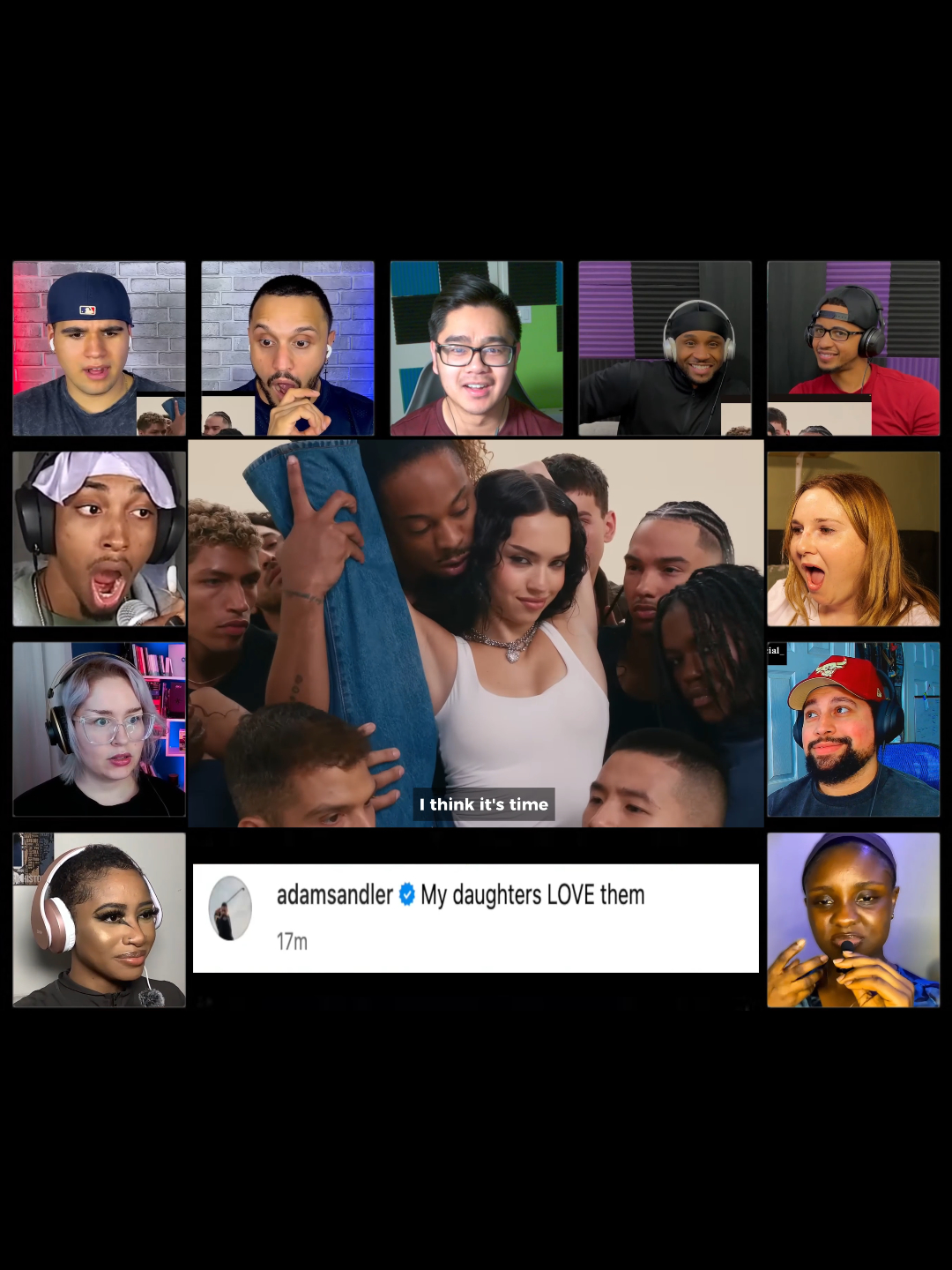 Part 1: Better in Denim Gap Ad by Katseye. Full video Youtube #katseye #betterindenim #reaction #trending #gap @vexreactslive 