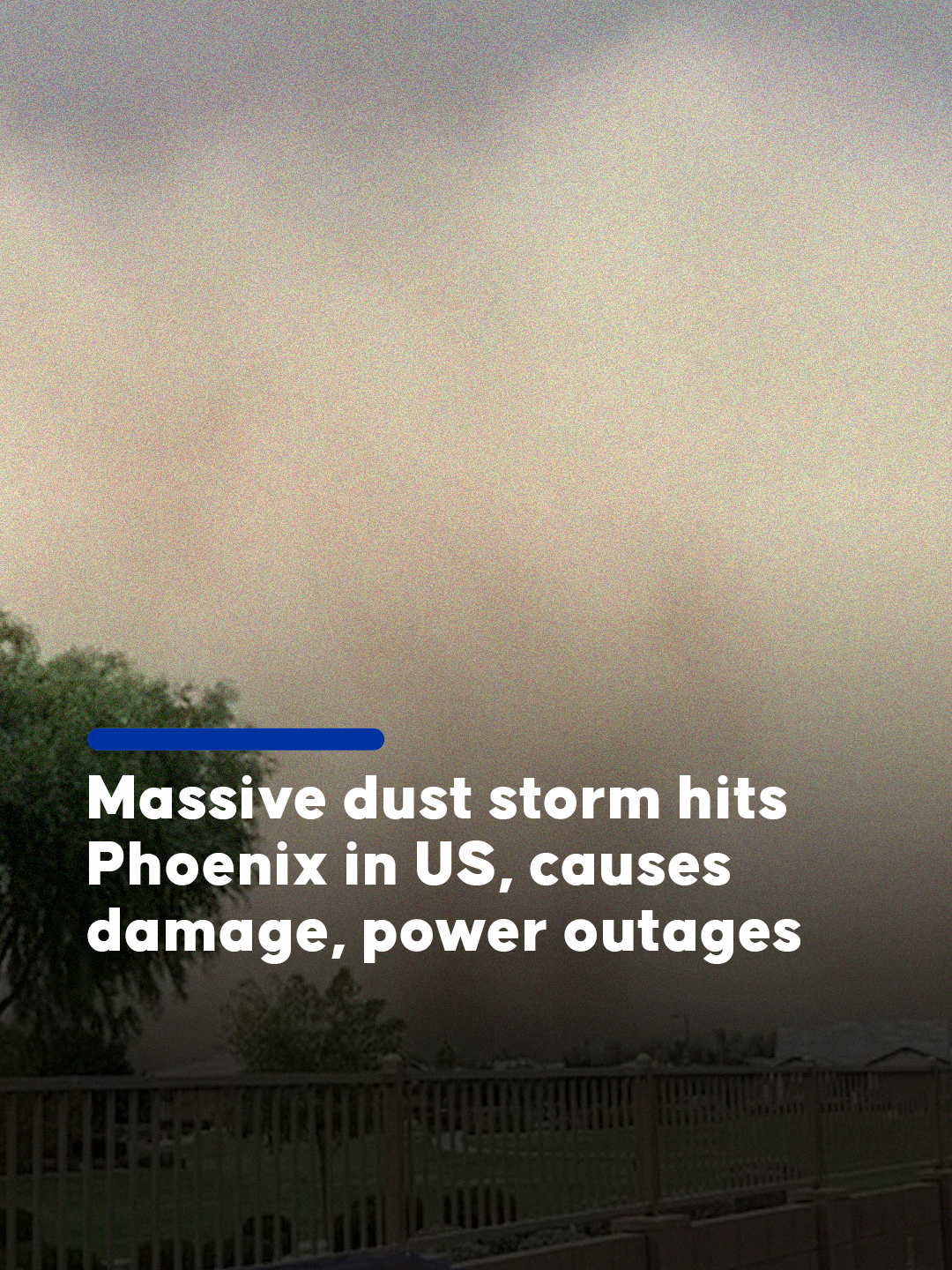 A massive dust storm, or “haboob,” swept through Phoenix in the US state of Arizona, followed by severe thunderstorms 🌪️ 70 mph winds tore apart airport bridge, caused power outages and flight delays ⚠️ NWS warned: “Pull aside, stay alive” 📍 Days earlier, another dust storm hit Burning Man festival in Nevada #anadoluagency #anadolu #arziona