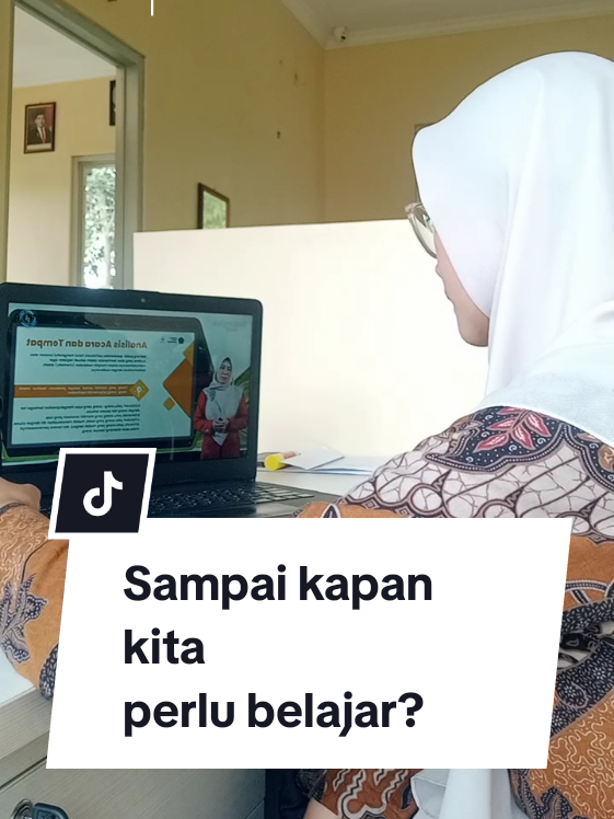 🎓 Banyak yang mengira... setelah lulus sekolah atau kuliah, kewajiban belajar telah usai. Padahal, dalam Islam, belajar itu perjalanan dan kewajiban seumur hidup. 🍀 Ilmu adalah cahaya yang menuntun kita. Dengan ilmu, ibadah menjadi benar, hidup jadi bermanfaat dan hati semakin dekat dengan-Nya. #ilmu #kemenag #bimasislam #penyuluhagamaislam #penyuluhagamabergerak 