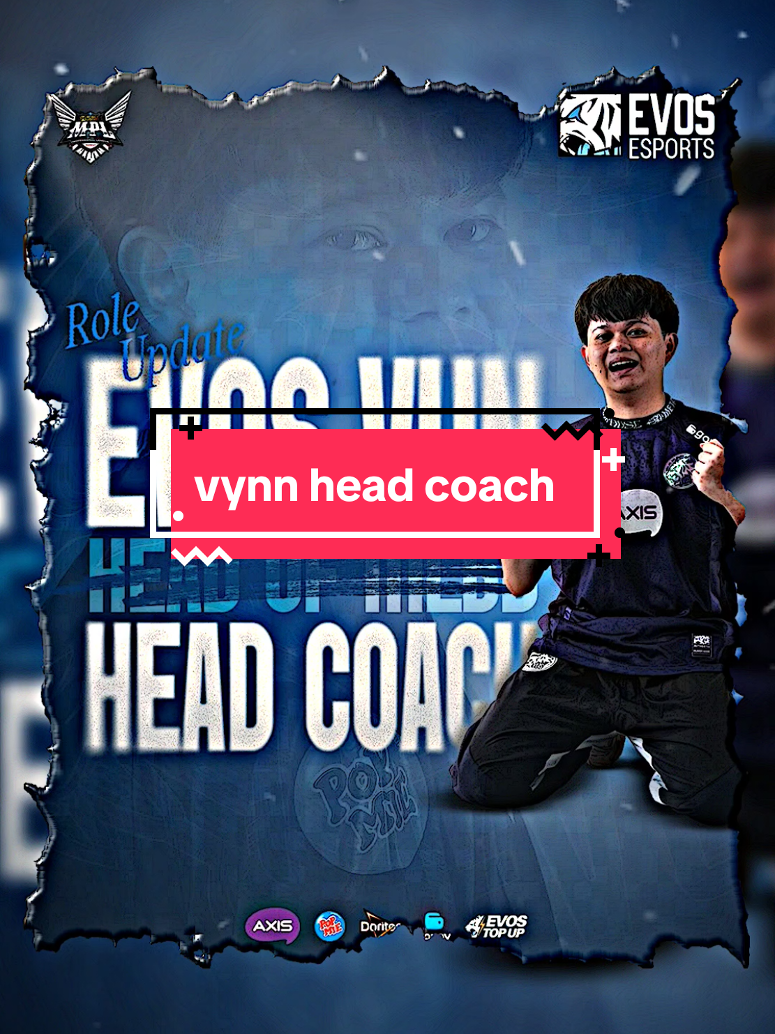 role update evos vynn head coach, pertanda tsunami trophy🏆😎 #mobilelegends #mobilelegends_id #evosvyn #fypシ゚ 