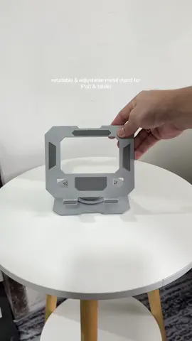 Carbon Steel Metal Stand (360 rotatable & adjustable) for Tablet & iPad #ipadstand #ipadholder #tabletstand #360rotationphoneholder #phoneholder 