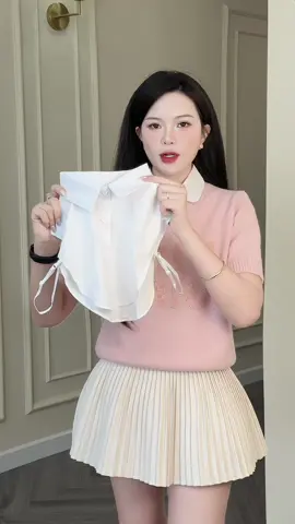 Cổ áo sơmi có thể tháo rời #champhanreview #phukienthoitrang #somi 