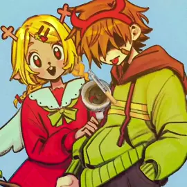 There so cute I want to digest them. Imnormal abt them #kriselle #deltarune #deltaruneedit #viral #noelleholiday 