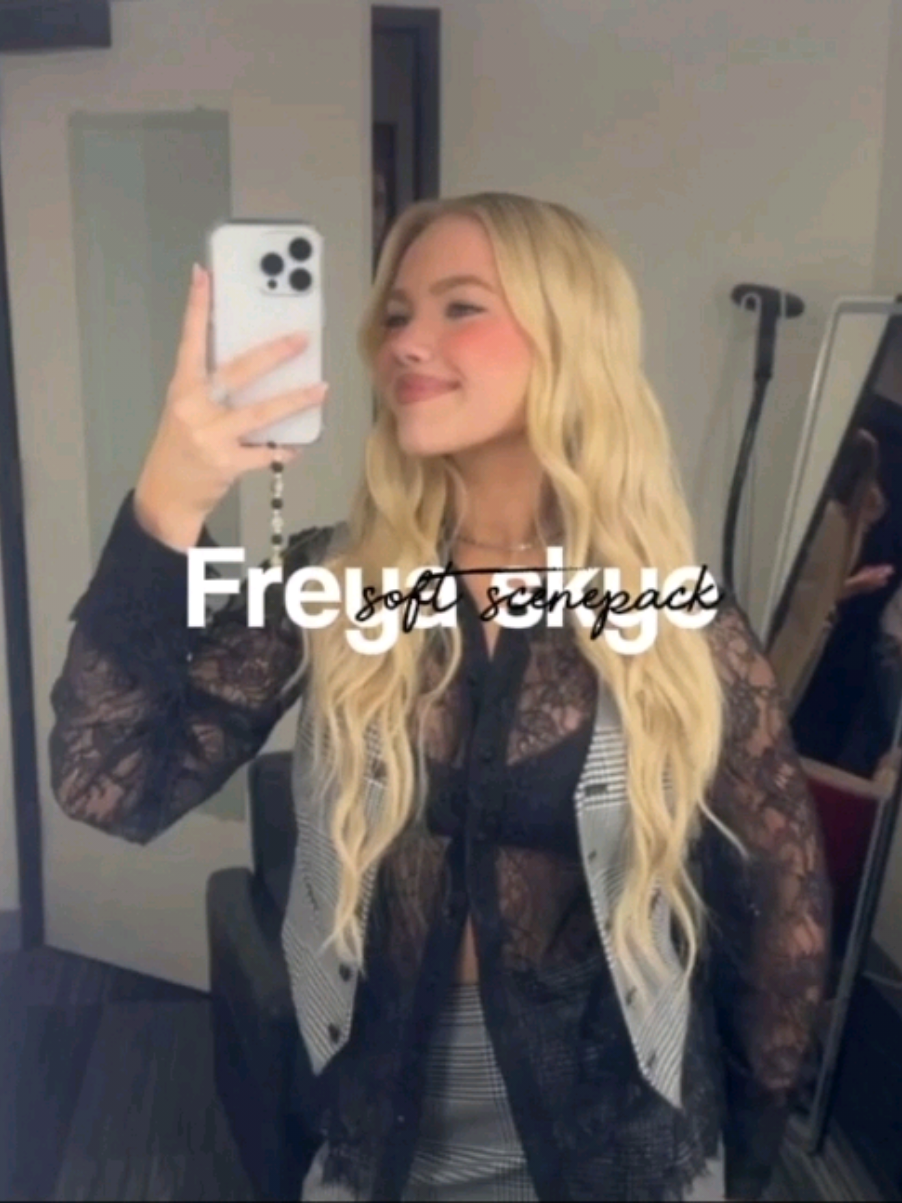 #FREYASKYE  Freya skye soft scenepack!! creds appreciated if used! {ib: idk} {main: @𝓪𝓾𝓭𝓼⋆. 𐙚 } {requested scp} #fyp #audsscps #freyaskye #scp 
