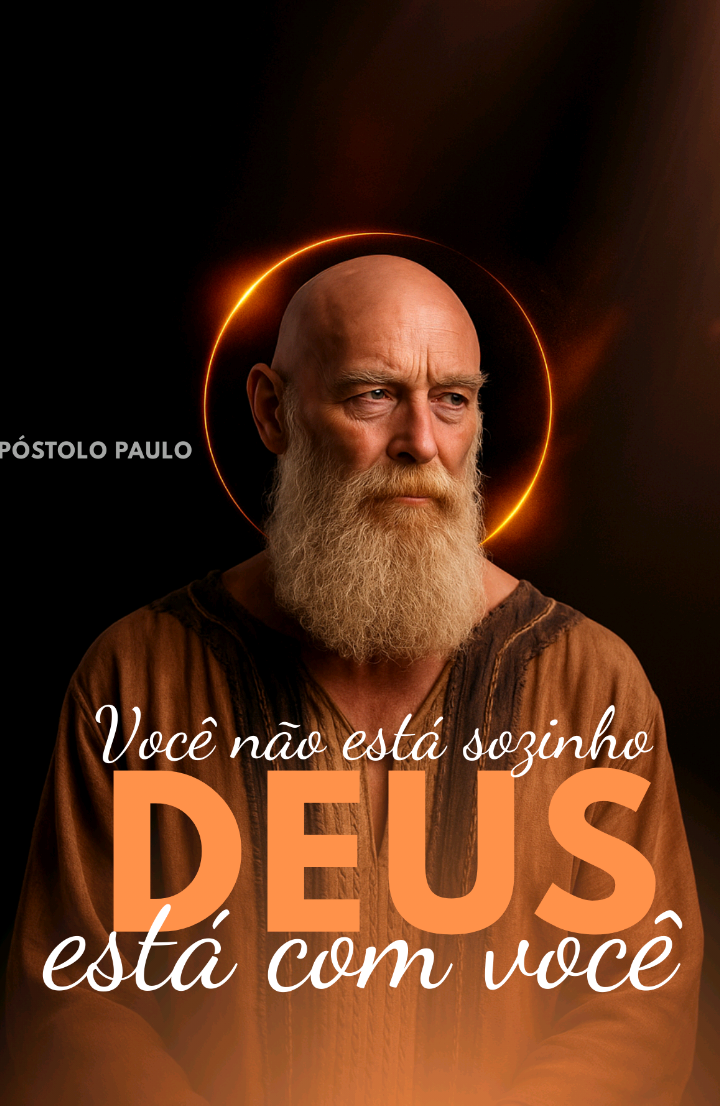 Você não está sozinho Deus está com você #apostolopaulo #Deus #refrexao #cristão #sozinho  #viral_video_tiktok #evangelho #mensagemdedeus #biblia #jesus #motivacao
