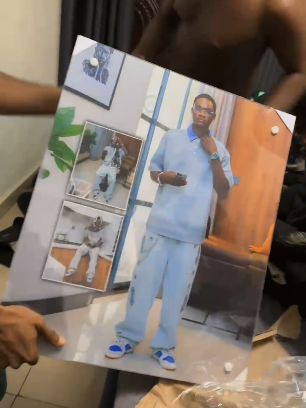 work done successfully Delivered to Awka anambra STATE ✅  #framevendor  #giftitems  #pictureframe  #doforloveartz  #acrylicglassframe 