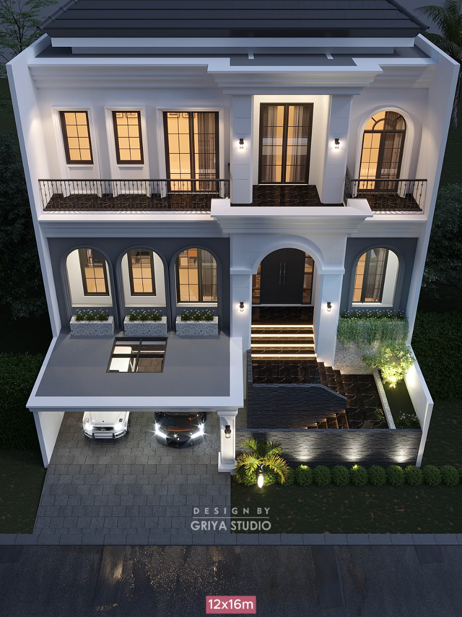 Semoga 2025 dimampukan punya rumah sekeren ini..aamiin #jasadesainrumah #arsitek #desainrumah #property 